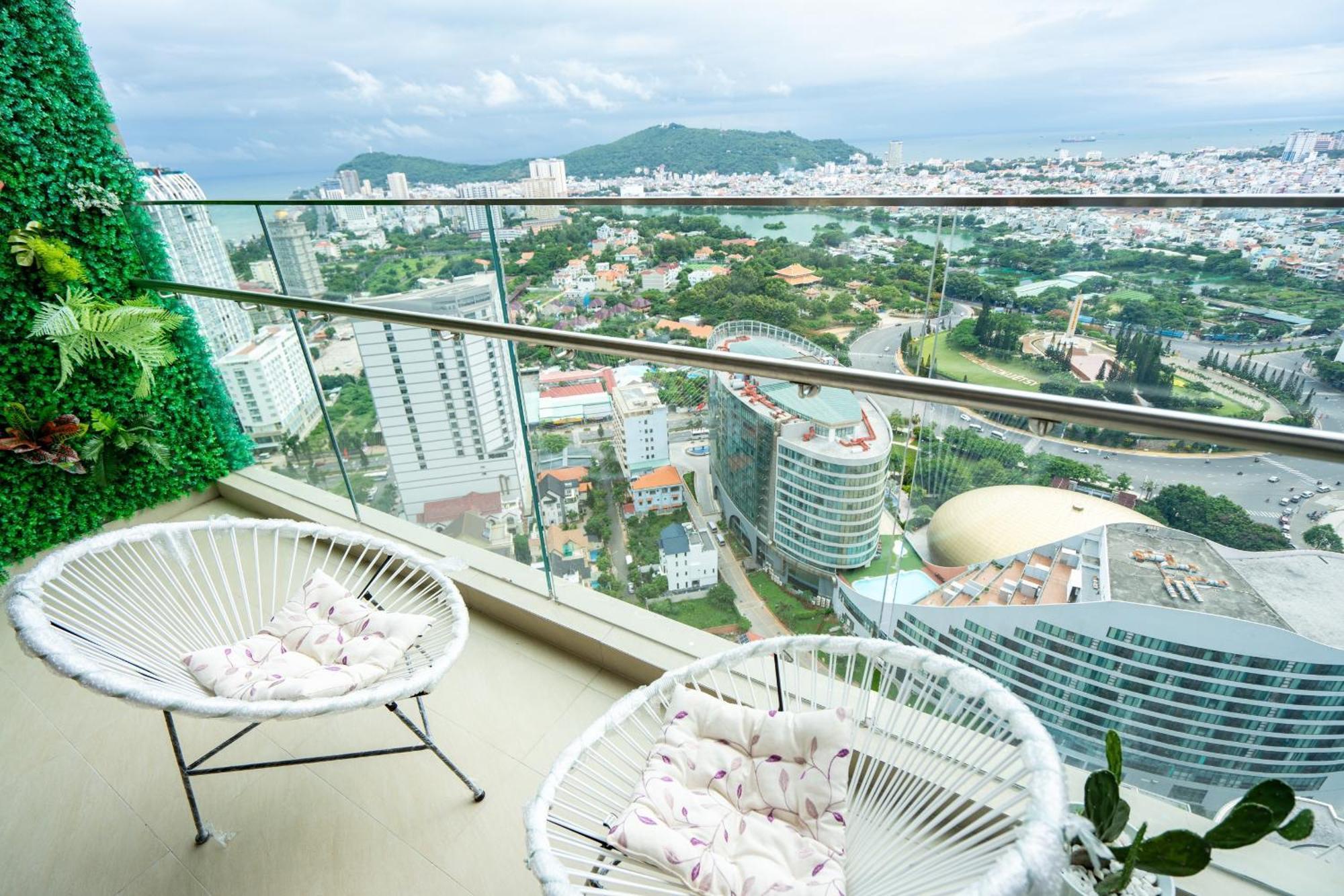 Infinity Pool Luxury Apartment The Song Vung Tau Buitenkant foto