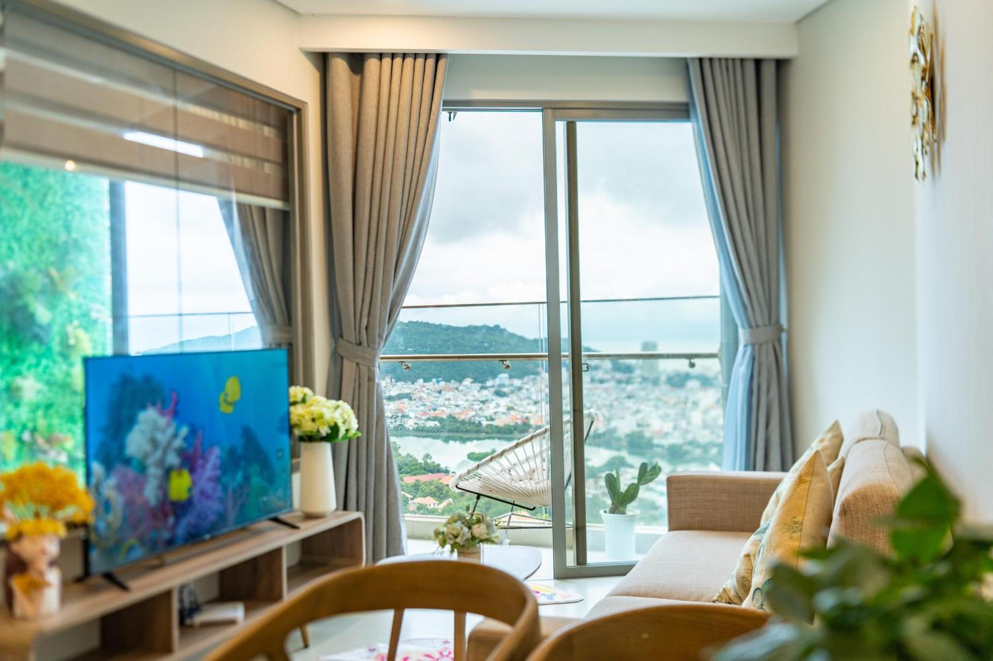Infinity Pool Luxury Apartment The Song Vung Tau Buitenkant foto