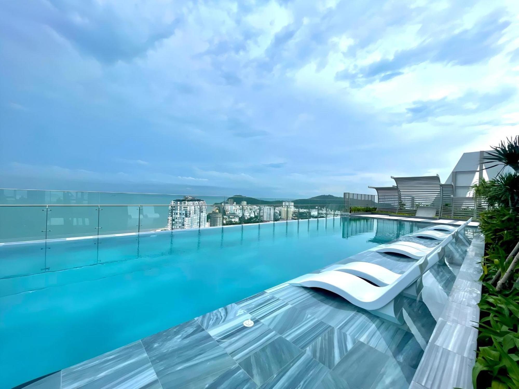 Infinity Pool Luxury Apartment The Song Vung Tau Buitenkant foto